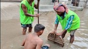 
পানি সরাতে কাজ করছে ডিএনসিসির ৫ হাজার কর্মী ও ১০ কুইক রেসপন্স টিম  