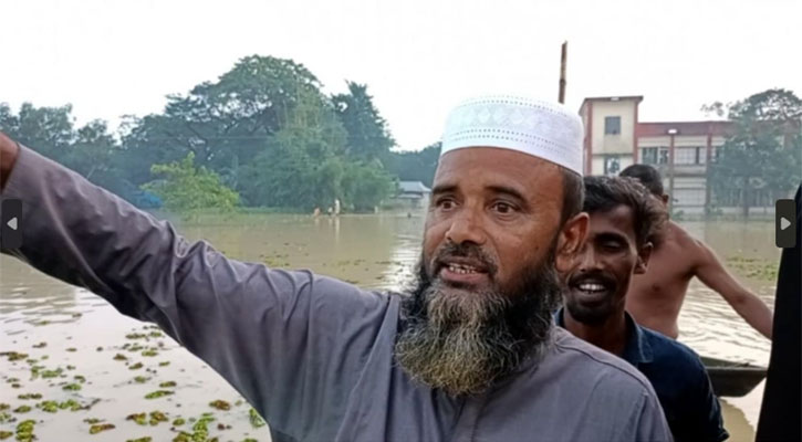 চারপাশে শুধু পানি আর পানি। এই সময়ে এতো পানি ২০ বছরেও দেখিনি